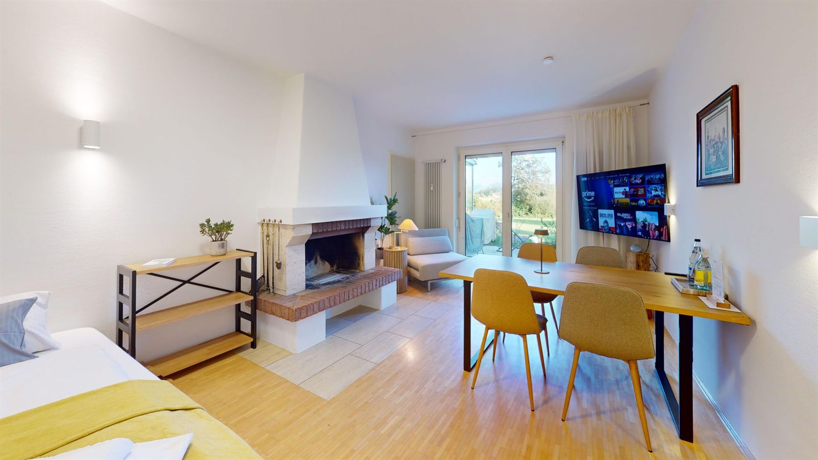 Apartment 0.2 (EG), Apartment mit 1 Schlafzimmer und Terrasse für 4 Personen